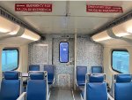 interior photos of Tri-Rail Bombardier Bilevel Coach/bike car